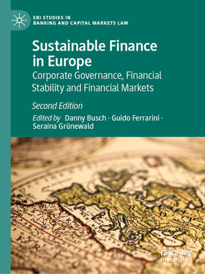 cover image of Sustainable Finance in Europe